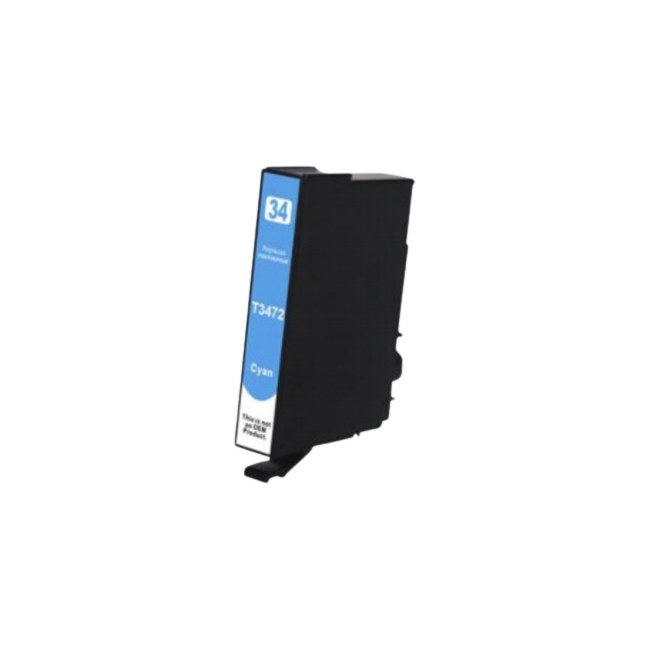 Tusz T3472 CYAN do drukarek EPSON WorkForce Pro WF-3725DWF / WF-3720DWF - zamiennik